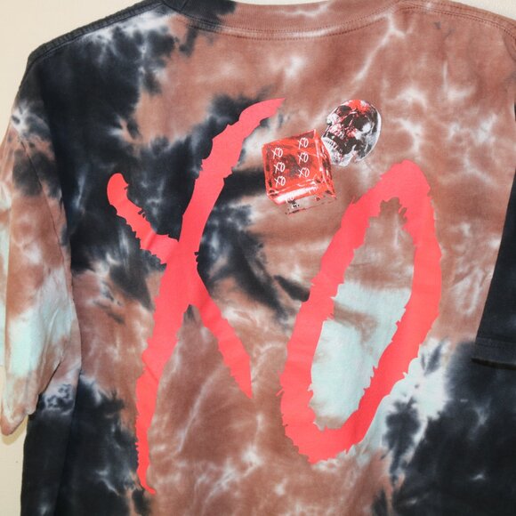 XO ASAP Rocky x Weekend After Hours"  T shirt Tie Dye XL AWGE - Picture 2 of 6